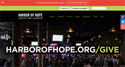 Desktop Screenshot of harborofhope.org